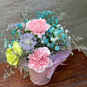 MD47 康乃馨母親節花桶 (上環店自取)